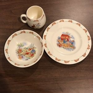 Vintage Royal Doulton Bunnykin set